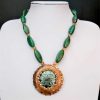 Green & Bronze Necklace