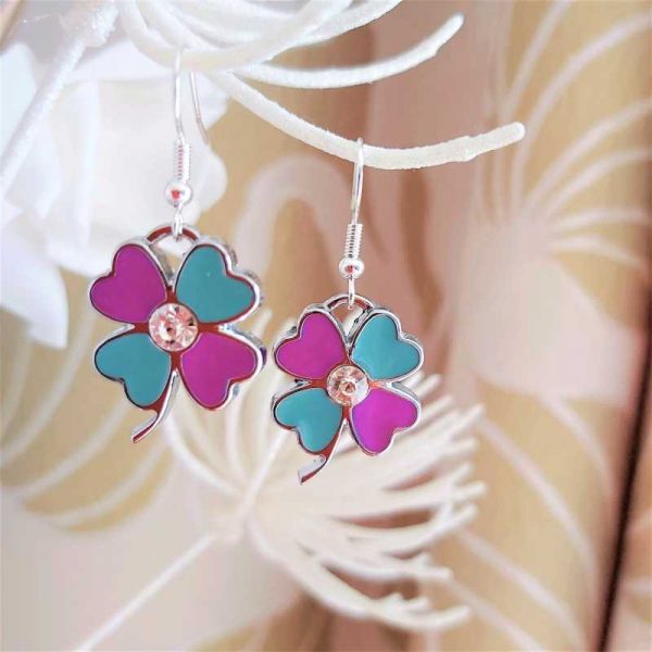 Four Leaf Clover Earrings