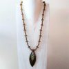 Green & Bronze Necklace