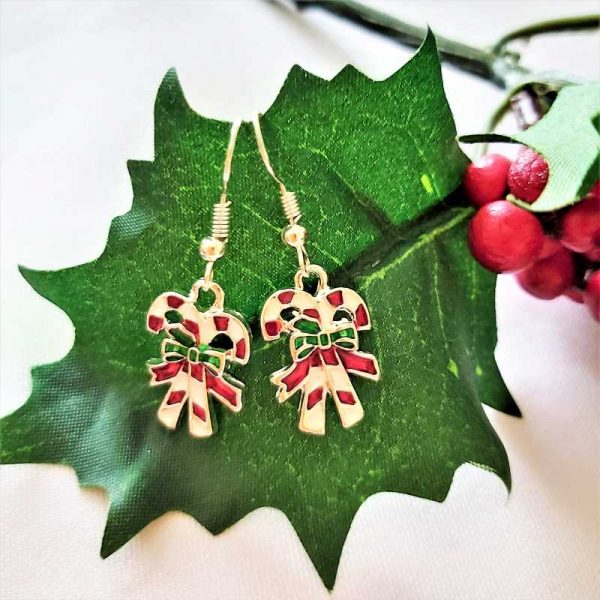 Candy Cane Earrings