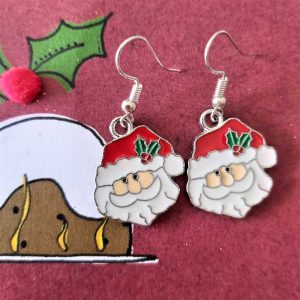 Father Christmas Earrings