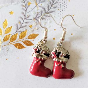 Christmas Stocking Earrings