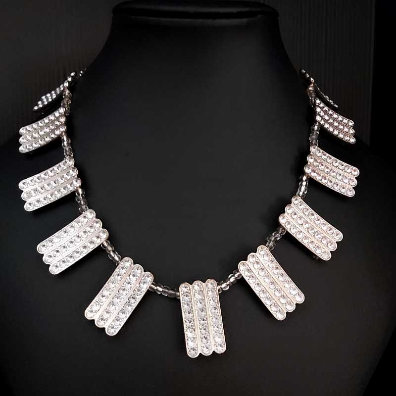 Diamante discount costume jewellery