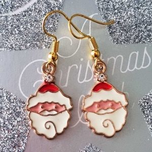 Father Christmas Earrings