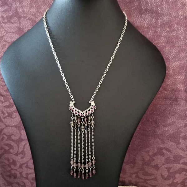 Cascading Chains Necklace