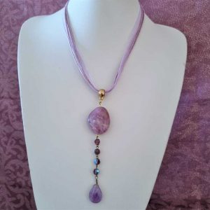 Lilac Drop Pendant