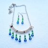 Vintage Drop Necklace & Earring Set