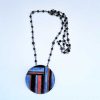 Colourful Round Pendant Necklace