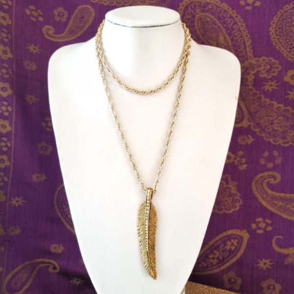 Long Feather Pendant