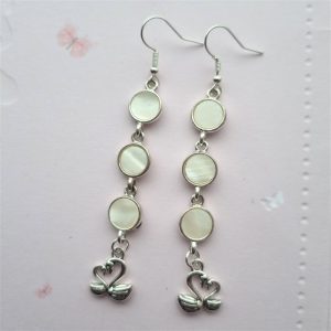 Swan Earrings