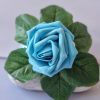 Blue Flower Corsage Bangle