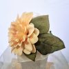 Peach Flower Corsage
