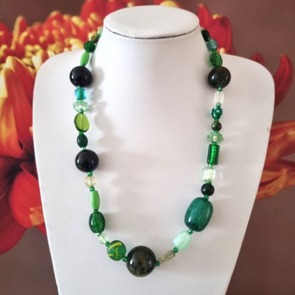 Green Bead Necklace