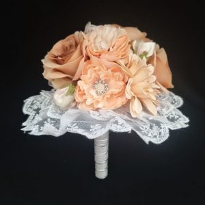 Peach Flower Bouquet