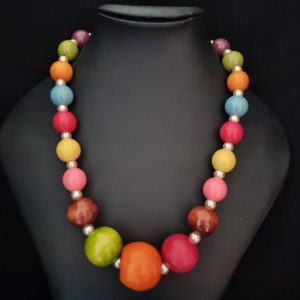 Colourful Wood Beads