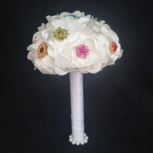 Colourful Diamante Bouquet