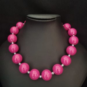 Chunky Pink Beads