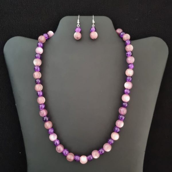 Purple & Pink Bead Set