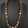 Long Brown Beads
